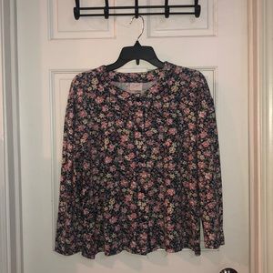 SWAT floral button up/ shirt